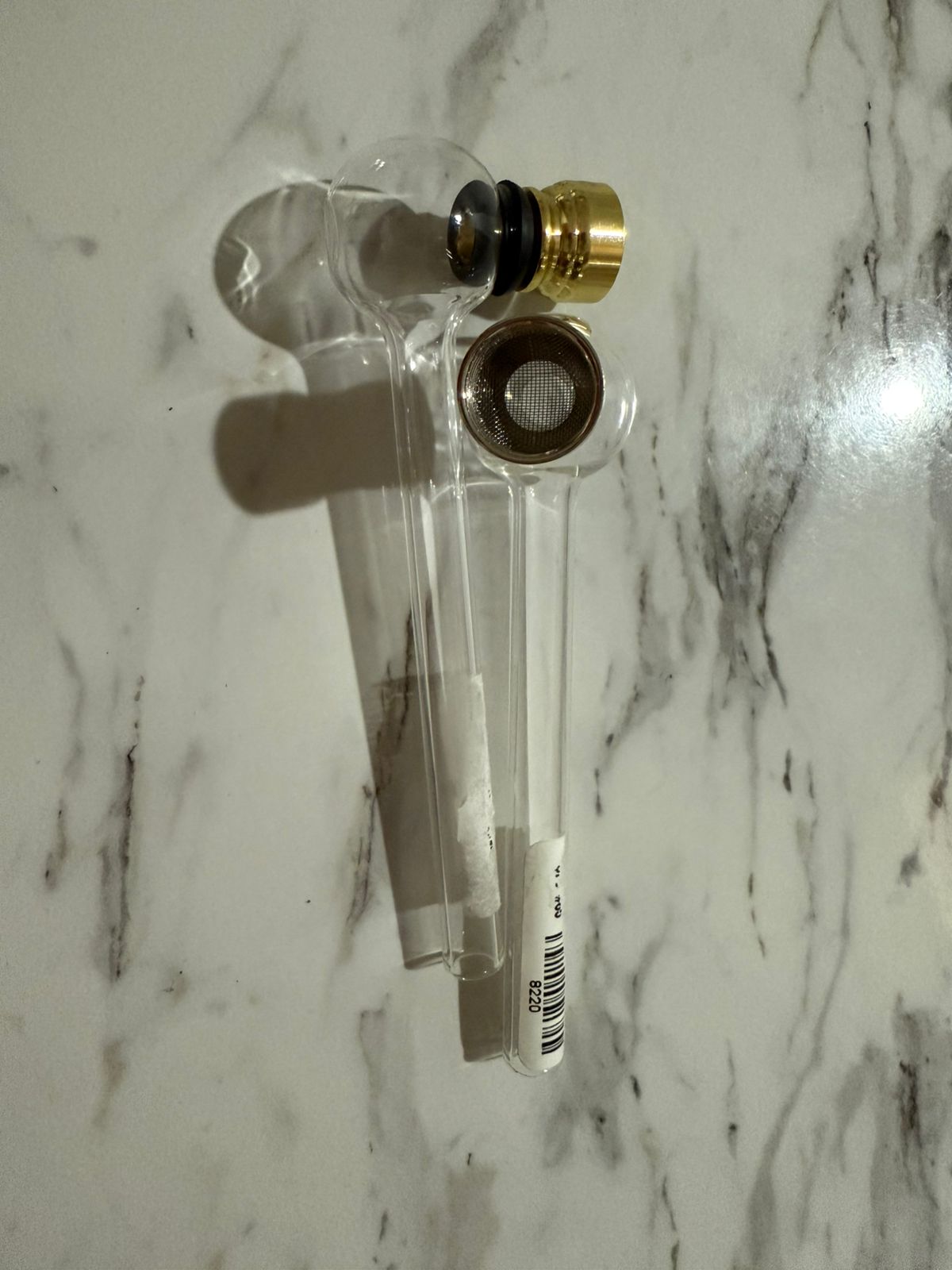 PIPAS DE CRISTAL CON FILTRO